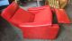 Vintage Mid Century Red Vinyl Stratolounger 4435 Mid-Century Modernism photo 2