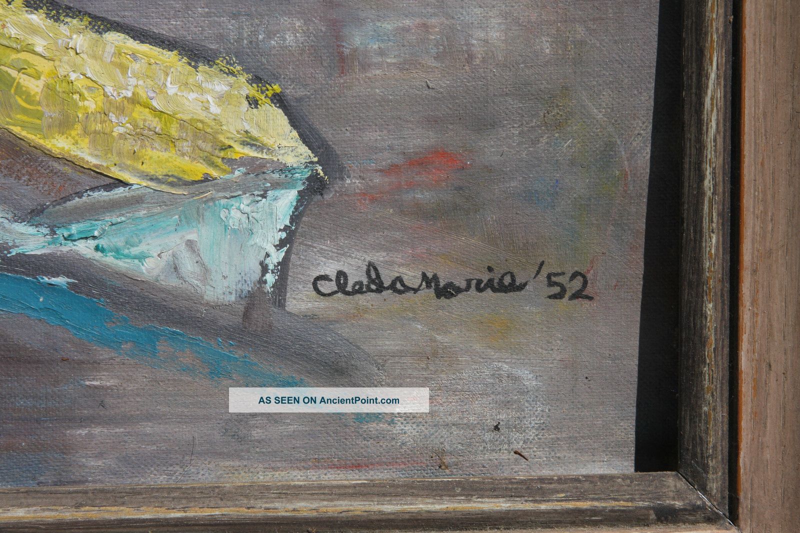 Cleda Marie [simmons] 1952; Important Listed Artist; Modernism 