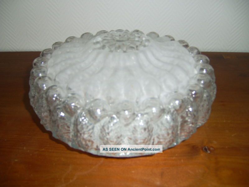 1960´s Textured Flushmount Wall Or Ceilling Lamp 75 Mid-Century Modernism photo