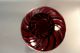 Salviati Glass Vase Mid - Century Murano Art Bottle Italy Twisted Red - Grey Mid-Century Modernism photo 1