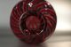 Salviati Glass Vase Mid - Century Murano Art Bottle Italy Twisted Red - Grey Mid-Century Modernism photo 4