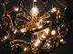 Great Italian 60s 70s Chandelier Pendulum Hanging Ceiling Lamp Mid Century Mid-Century Modernism photo 4