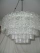 Old German Ceiling Lamp Mid Century 60 ' S / 70 ' S Years Doria Lamps photo 9