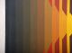Abstract Oil In Canvas Signed Mid Century Mod Latin American Optical Art Ruelan Mid-Century Modernism photo 7