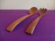 50s Sweden Karl Holmberg Mid Century Danish Modern Akta Teak Götene Salad Tongs Mid-Century Modernism photo 6