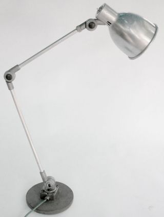 French Mid Century Industrial Factory Lamp Light photo