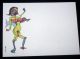 3 Tiny Surrealist Drawings Of Human Figures By Alvo 1970s,  2 Mid-Century Modernism photo 2