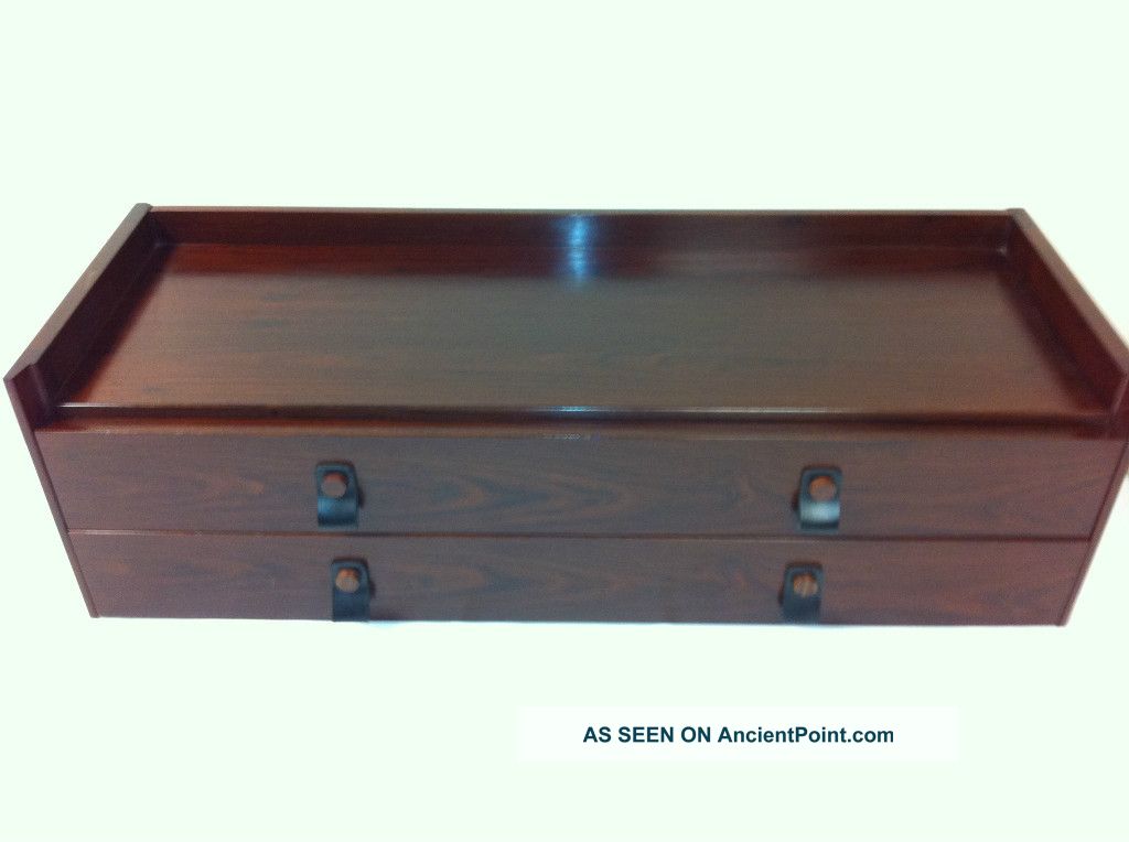 Danish Rosewood Floating Desk By Dyrlund Mid-Century Modernism photo