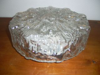 1970´s Textured Flushmount Wall Or Ceilling Lamp 67 photo