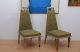 Arturo Pani Set Of Eight Chairs Mahogany Iron Hollywood Regency Era Mid-Century Modernism photo 7