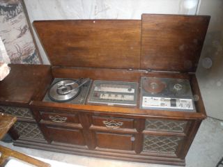 G.  E.  Solid State Am - Fm,  Turntable,  Reel To Reel Stereo photo
