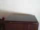 Vintage Romweber Furniture Brown Heavy Lacquered Lighted Cabinet Post-1950 photo 2