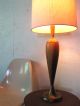Danish Modern Teak Brass Sculptural Table Lamp Attributed To Laurel Lamps photo 1