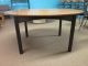 Baker Walnut Oval Extension Table With Ebonized Clover Shaped Legs C1960 Post-1950 photo 2