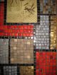 David Holleman Mid Century Mosaic Composition Wall Plaque Mid-Century Modernism photo 1