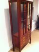 Danish Modern Rosewood Petite Lighted Curio Display Cabinet By Bruksbo Mid-Century Modernism photo 1