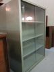 Steelcase Steel & Glass Cabinet/bookcase From Ohio State C1950s Post-1950 photo 1