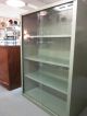 Steelcase Steel & Glass Cabinet/bookcase From Ohio State C1950s Post-1950 photo 2