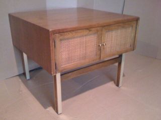 Rut Ro Paul Mccobb Modern Side Table W/metal - Trimmed Legs photo