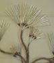Curtis Jere Large Impressive Brass 3 Part Textured Tree Wall Sculpture 1986 Mid-Century Modernism photo 1