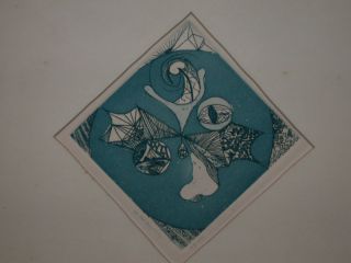 Modernist Litho/monoprint 