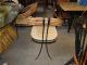 Bambo0 Table With Glass Top & 8 Iron & Bamboo Chairs Mid-Century Modernism photo 5
