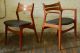Erik Buck Set Of Six 6 Dining Chairs Christensens Mobelfabrik Eames Knoll Danish Mid-Century Modernism photo 10