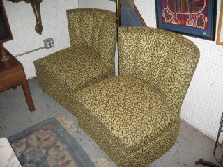 Pair Of 1950 ' S Slipper Chairs Upolstery photo