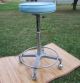 Cool Adjustable Seat Mid Century Modern Industrial /dental Stool On Wheels Mid-Century Modernism photo 5