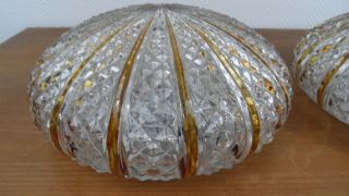 1960´s Pair Wall / Ceiling Lamp Flushmounts 85 photo