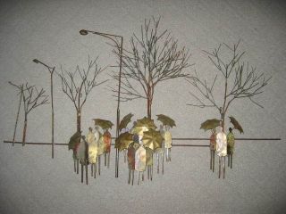 Bus Stop By C.  Jere - Metal Sculpture Art photo