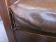 Wonderful Mission Arts & Crafts Oak + Leather Armchair C1910 Post-1950 photo 7