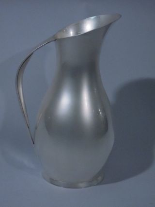 Tiffany American Sterling Silver Water Jug Pitcher Midcentury C 1960 photo