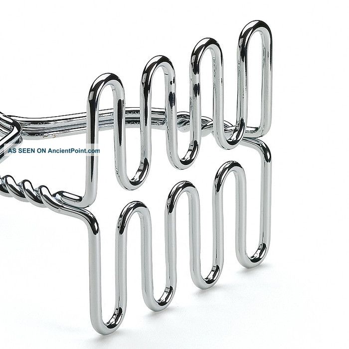 Effective Classic Wooden Handle Chrome Potato Masher Mid-Century Modernism photo