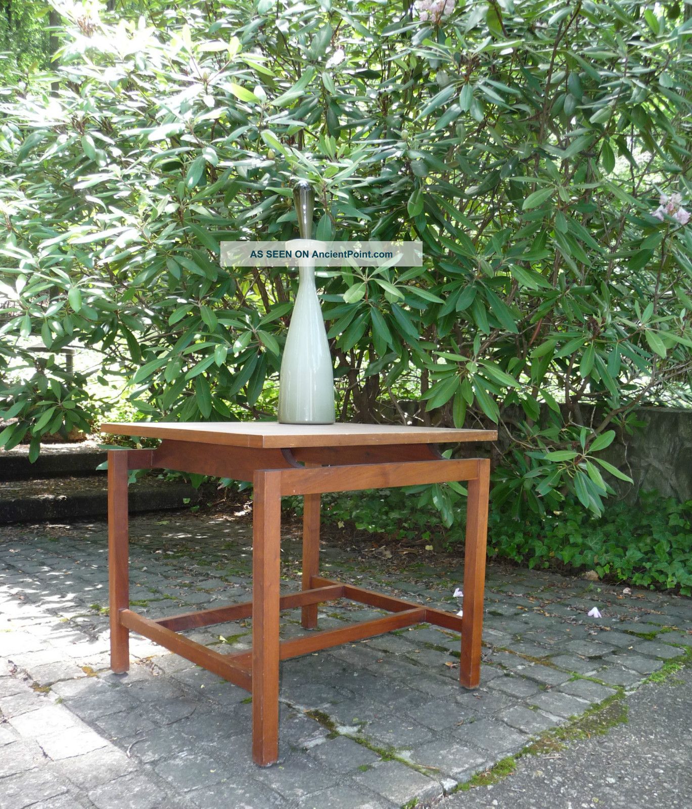 1960s Jens Risom Floating Top Square End Table Eames Era Danish Modern Mid-Century Modernism photo
