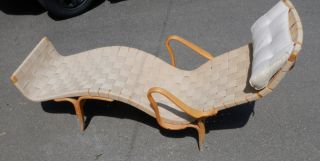 Bruno Mathsson Pernilla 3 Lounge/lounger Chair Mid Century Eames Danish Sweden photo