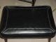 Top Stiched Leather Mid Century Bench Danish Modern Post-1950 photo 5