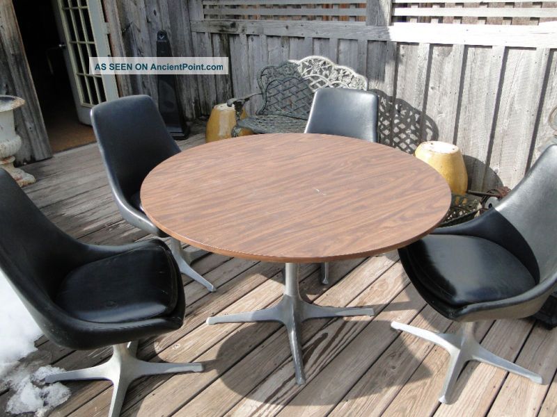 1970 ' S 4 Piece Dining Set Mid-Century Modernism photo