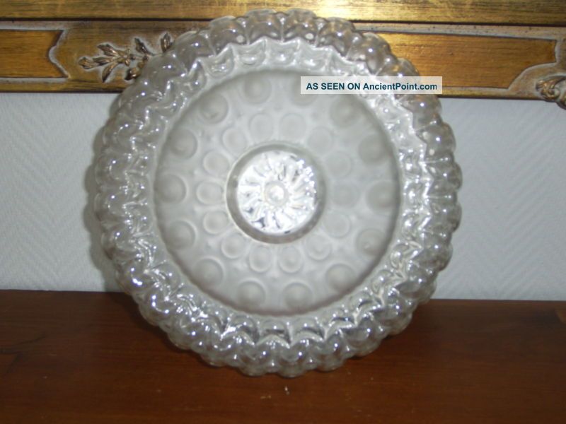 1960´s Textured Flushmount Wall Or Ceilling Lamp 76 Mid-Century Modernism photo