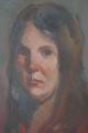 Expressionism Abstract Oil Painting Of A Woman Mid Century Art Goya Picasso Mid-Century Modernism photo 2
