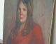 Expressionism Abstract Oil Painting Of A Woman Mid Century Art Goya Picasso Mid-Century Modernism photo 5