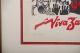Xilografia Viva Zapata,  Wood Cut Print Signed,  Mexican Modernist Mid-Century Modernism photo 1