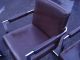 Great Set Of 4 Signed Thayer Coggin,  Milo Baughman Chrome & Leatherette Chairs Mid-Century Modernism photo 10