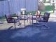 Great Set Of 4 Signed Thayer Coggin,  Milo Baughman Chrome & Leatherette Chairs Mid-Century Modernism photo 7