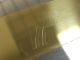 Huge Signed Curtis Jere Wall Sculpture Gilt & Chrome Fan Mid-Century Modernism photo 7
