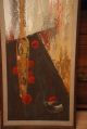 Jacques Guyot Oil Canvas Abstract Modernist Life Stil Mid-Century Modernism photo 2
