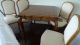 Vintage Game Or Dining Table With 4 Chairs Post-1950 photo 1