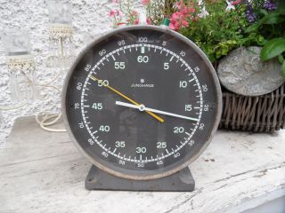 Vintage Big Desktop Junghans Stop Watch Fresh Repaired photo