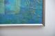 Latin American Abstract Surrealist Painting Signed Drejel 73 Mid-Century Modernism photo 2