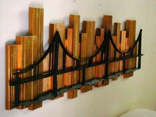 Golden Skyline Mid Century Jere Era Modern 50 